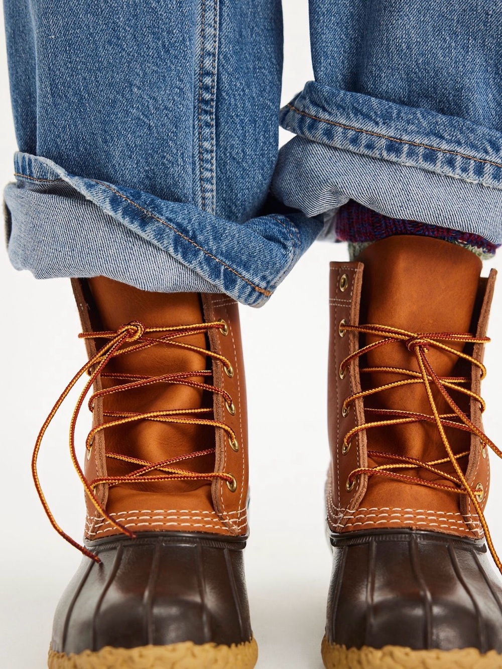 Women’s Waterproof L.L. Bean Duck Boots - Classic Lace-Up Rain & Snow Boots